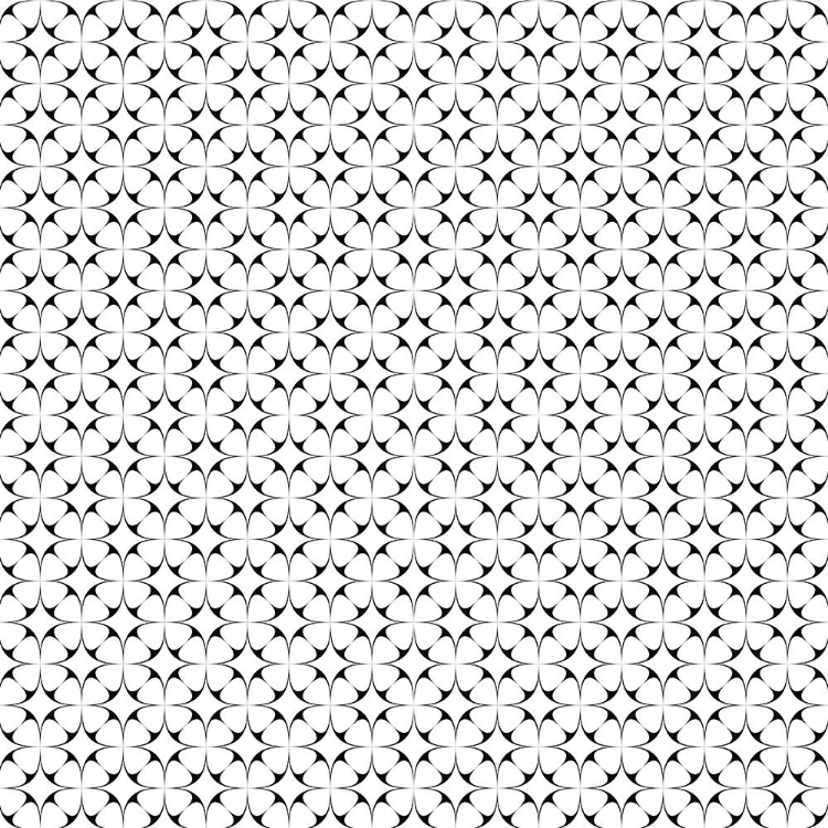 Picture of BLACK AND WHITE PATTERN 1