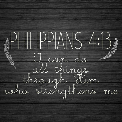 Picture of PHILIPPIANS 4 13