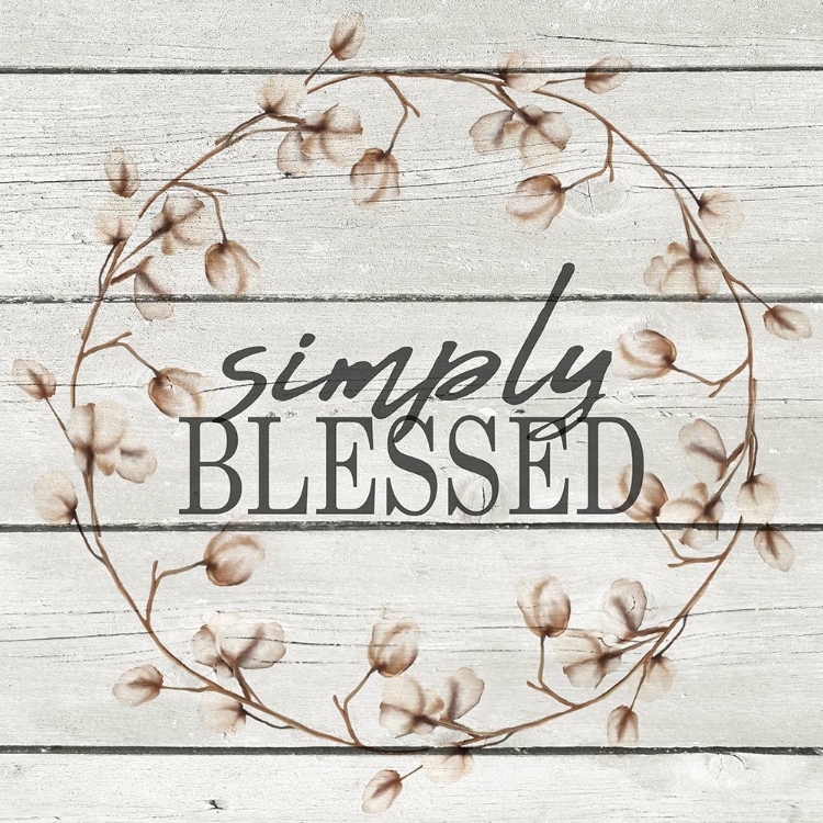 Picture of SIMPLY BLESSED WREATH