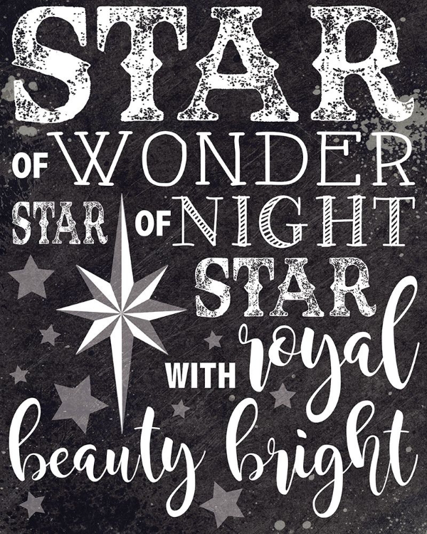 Picture of CHRISTMAS CHALKBOARD STAR