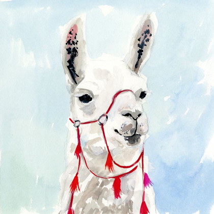 Picture of WATERCOLOR LLAMA I