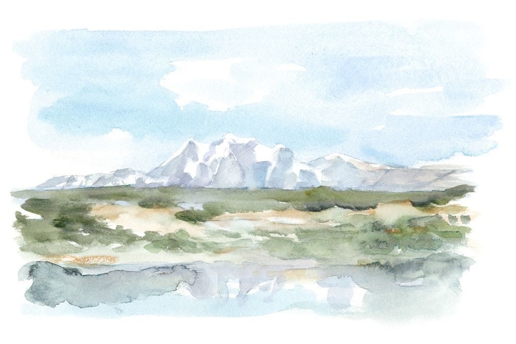 Picture of MOUNTAIN WATERCOLOR II