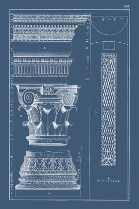 Picture of COLUMN AND CORNICE BLUEPRINT I