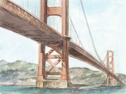 Picture of ICONIC WATERCOLOR BRIDGE III