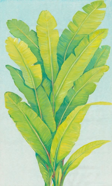 Picture of CHARTREUSE TROPICAL FOLIAGE II