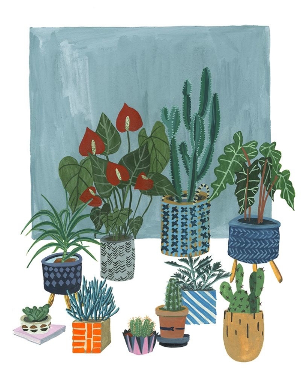 Picture of A PORTRAIT OF PLANTS I