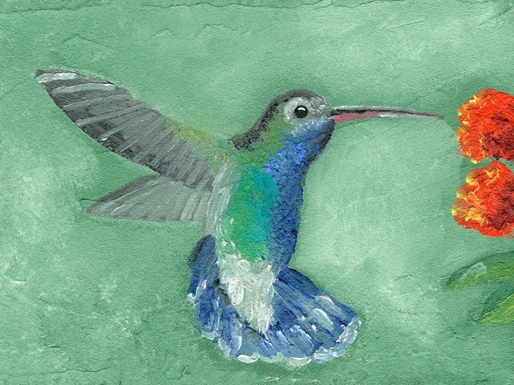 Picture of FRESCO HUMMINGBIRD I