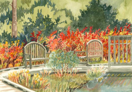 Picture of AQUARELLE GARDEN I