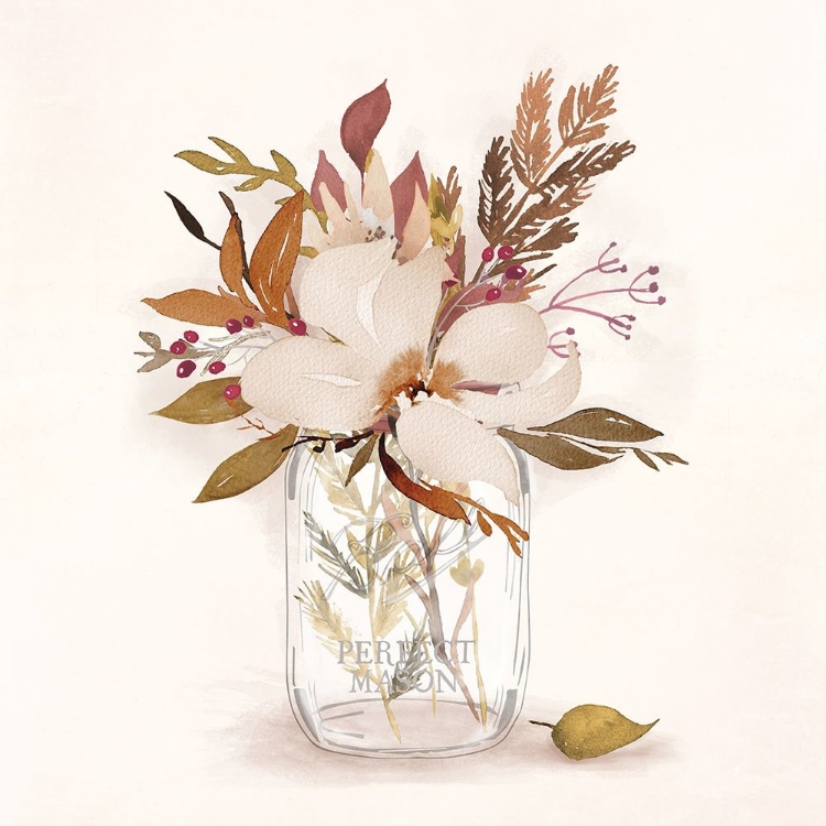 Picture of AUTUMN MASON JAR 1