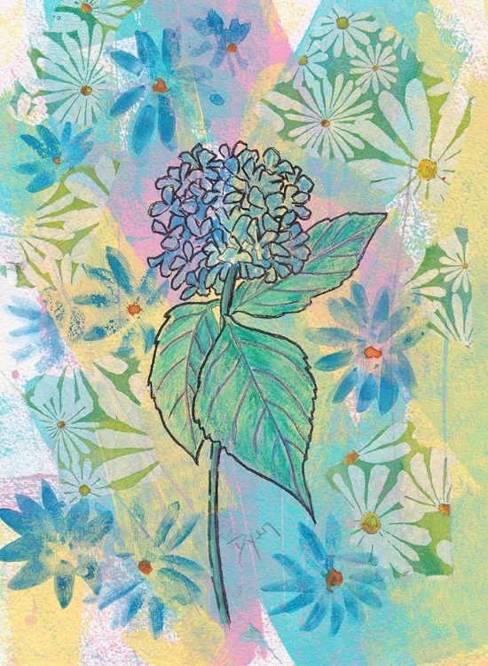 Picture of BOTANICAL BOHO HYDRANGEA