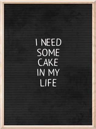 Picture of CAKE IN MY LIFE BLACK