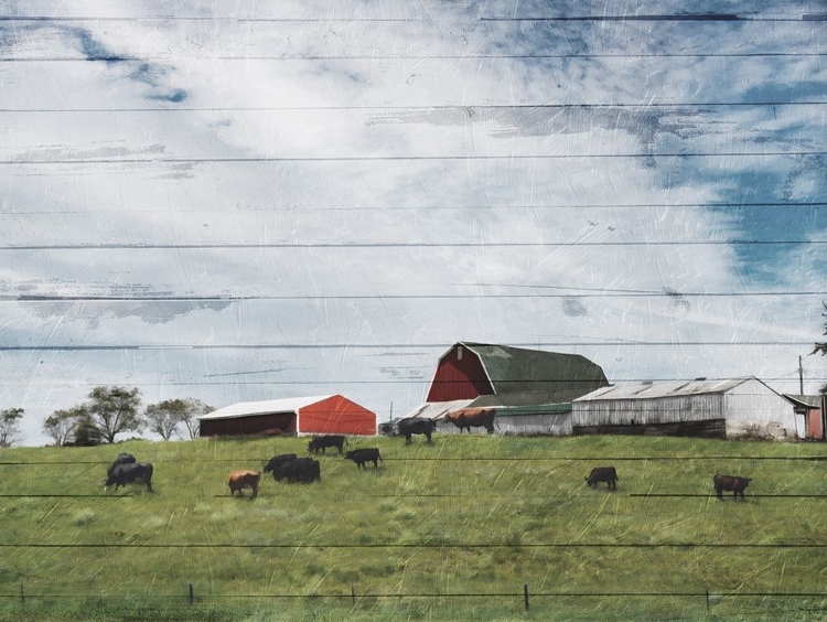 Picture of FARMHOUSE ON THE HILL