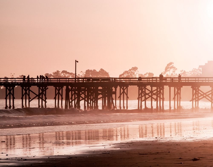 Picture of PIER AT SUNSET