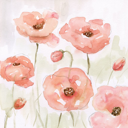 Picture of SPRING POPPIES I