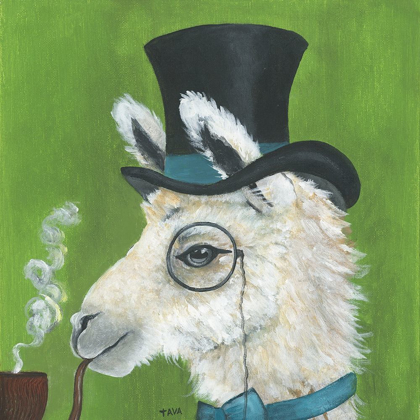 Picture of LLAMA AND PIPE