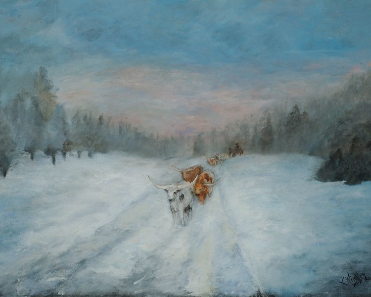 Picture of JOURNEY THROUGH THE SNOW IV