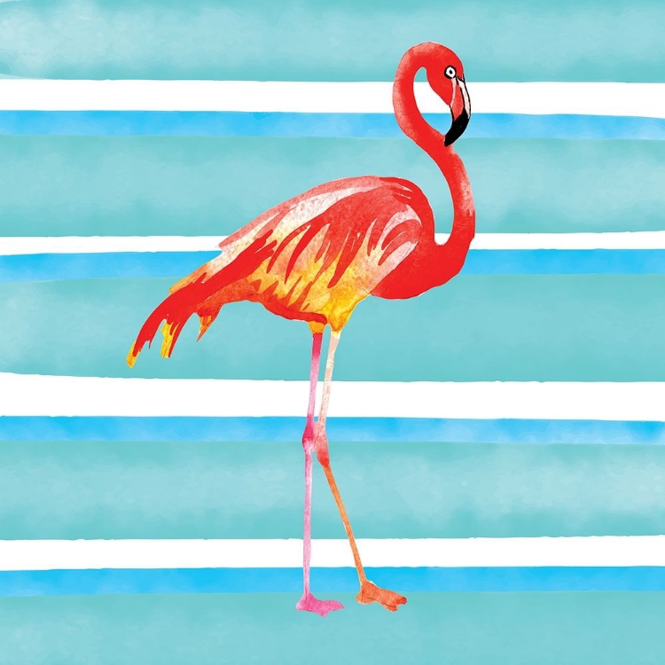 Picture of TROPICAL LIFE FLAMINGO II