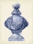 Picture of PALACE URNS IN INDIGO I