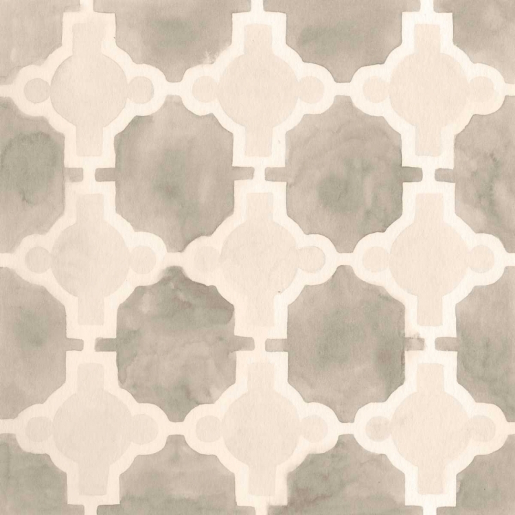 Picture of NEUTRAL WATERCOLOR TILE III