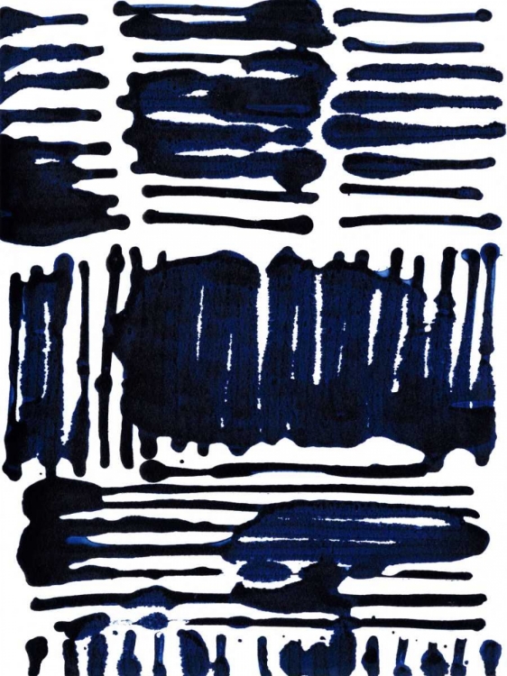 Picture of INDIGO STRIPES I