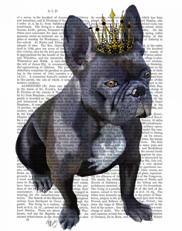 Picture of FRENCH BULLDOG KING