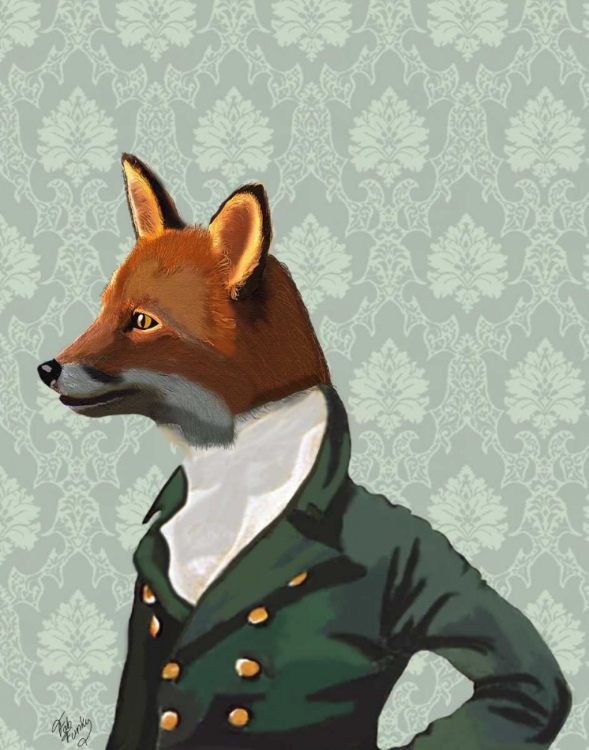 Picture of DANDY FOX PORTRAIT