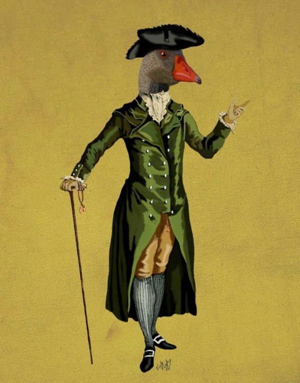 Picture of GOOSE IN GREEN REGENCY COAT