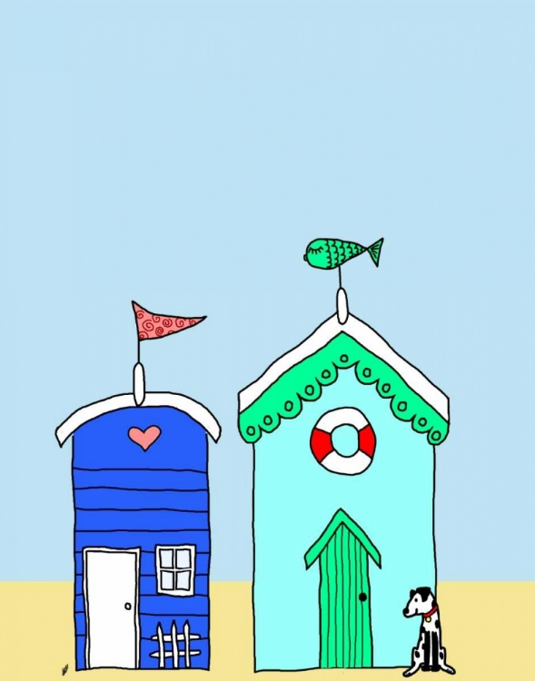 Picture of BEACH HUTS 2