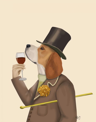 Picture of BEAGLE WINE SNOB