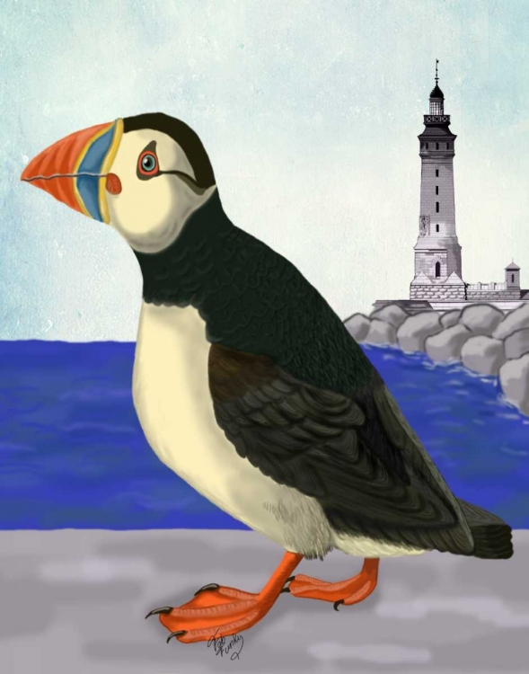 Picture of PUFFIN ON THE QUAY