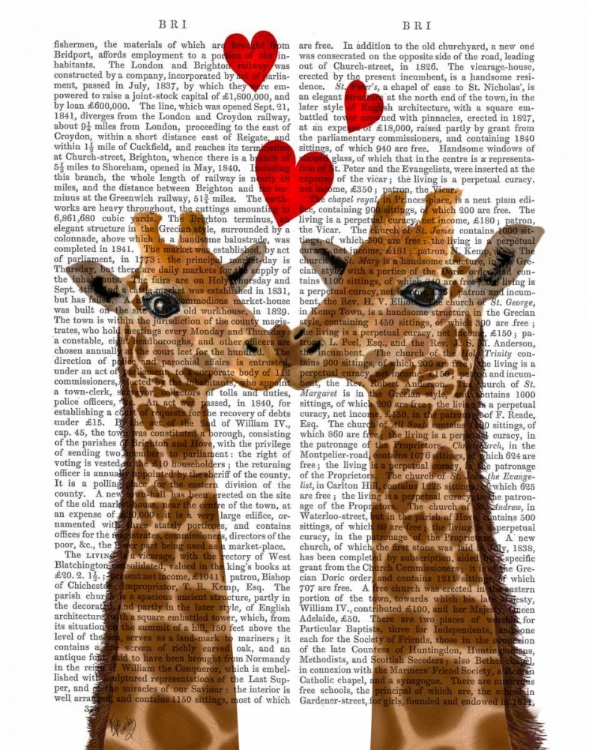 Picture of GIRAFFE LOVE