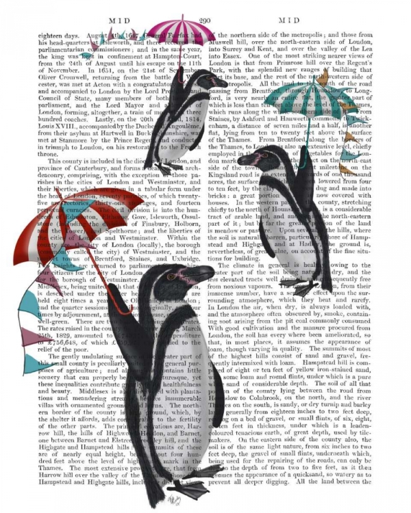 Picture of FLOATING PENGUINS