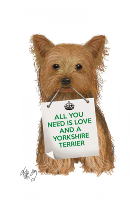 Picture of LOVE AND YORKSHIRE TERRIER