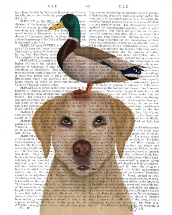 Picture of LABRADOR AND DUCK