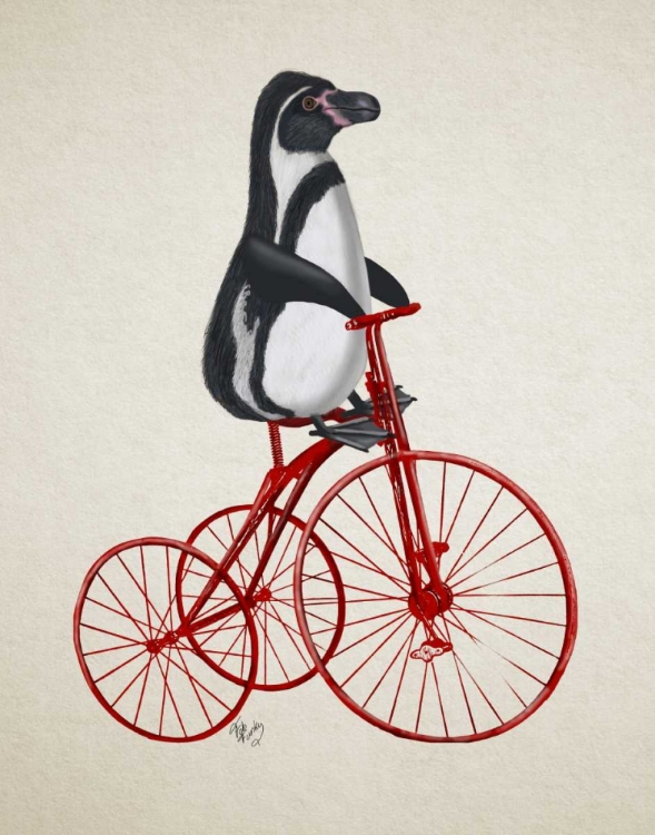 Picture of PENGUIN ON BICYCLE