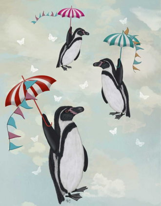 Picture of FLOATING PENGUINS