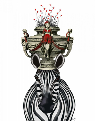 Picture of ZEBRA HEAD TROPHY