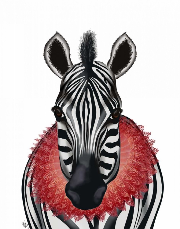 Picture of ZEBRA AND RED RUFF