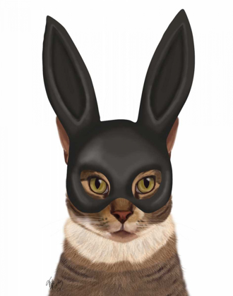 Picture of CAT WITH BUNNY MASK