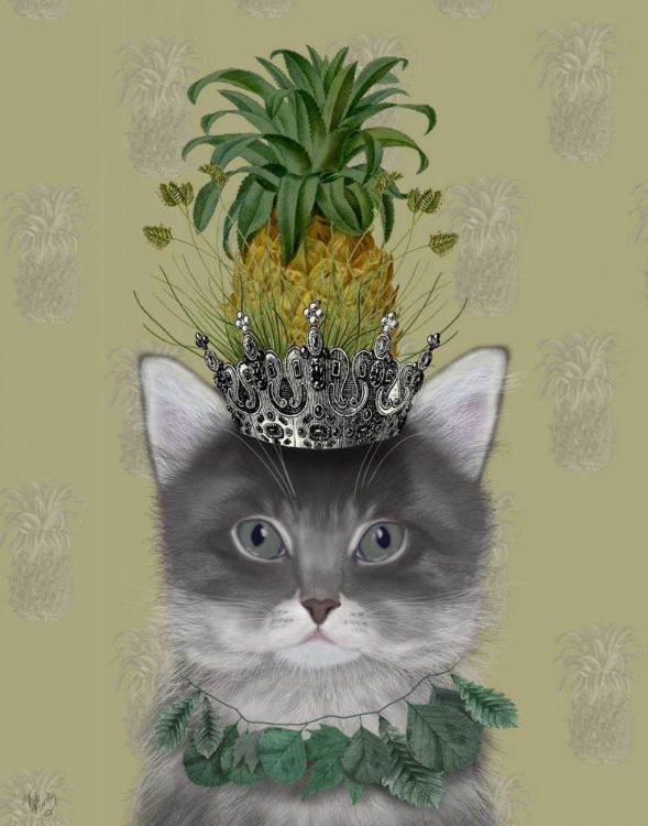 Picture of CAT, PINEAPPLE PUSS