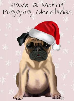 Picture of MERRY PUGGING CHRISTMAS