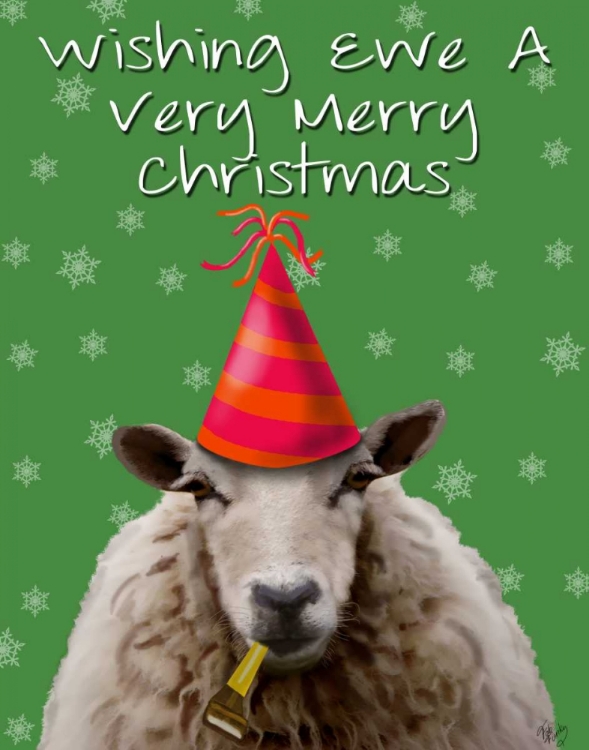 Picture of WISHING EWE A VERY MERRY CHRISTMAS