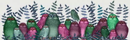 Picture of ELECTRIC OWLS, PINK AND GREEN