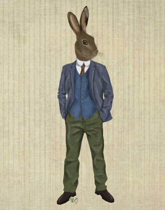 Picture of RABBIT IN BLUE WAISTCOAT