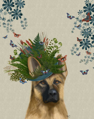 Picture of GERMAN SHEPHERD MILLINERS DOG