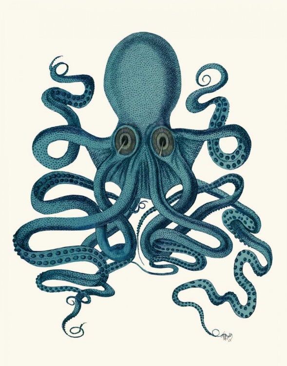 Picture of OCTOPUS 9, TEAL