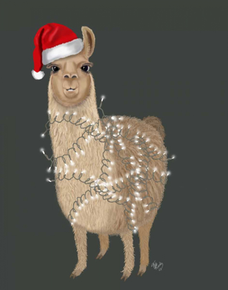 Picture of LLAMA, CHRISTMAS LIGHTS 1