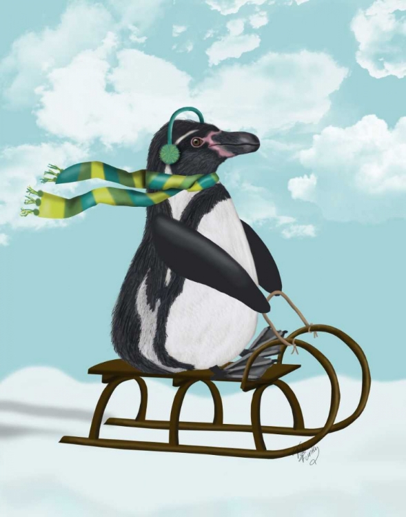 Picture of PENGUIN ON SLED