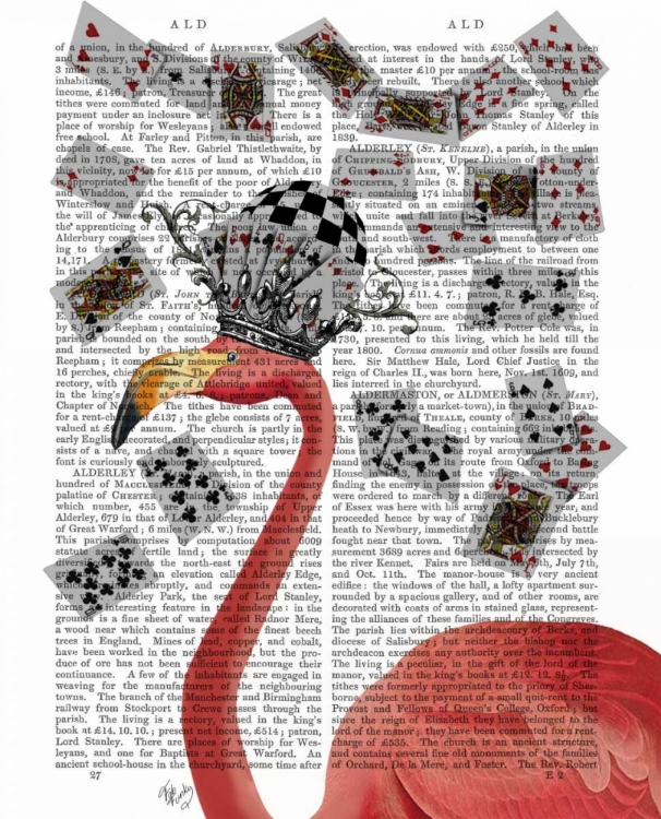 Picture of FLAMINGO AND CARDS