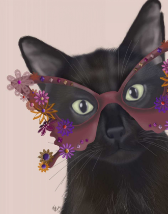 Picture of CAT AND FLOWER GLASSES